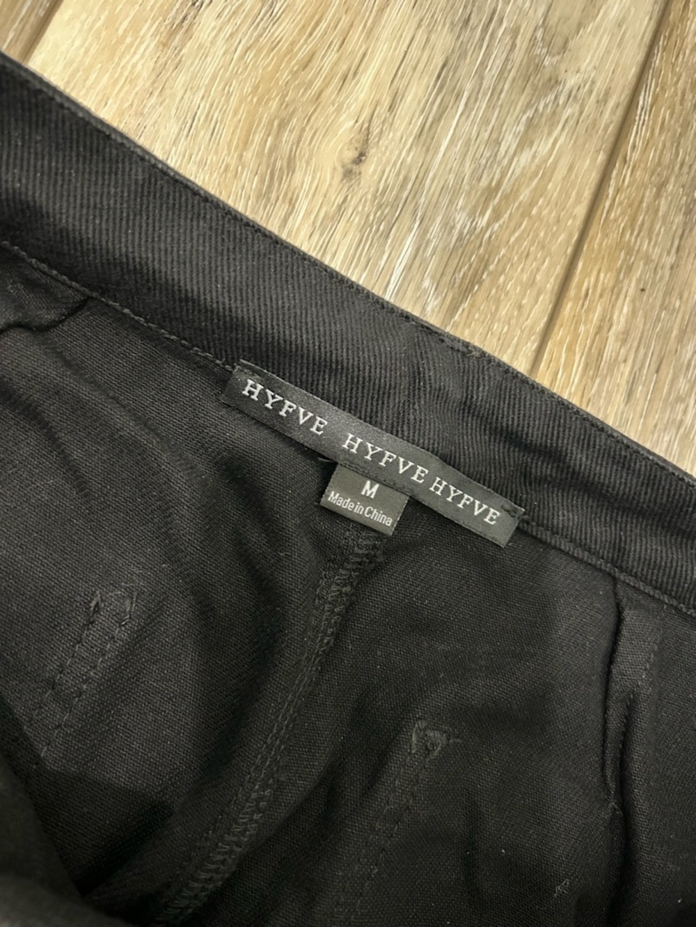 HYFVE Black Waistband Skirt